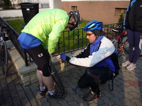 Gemeinsamer Schlauchwechsel