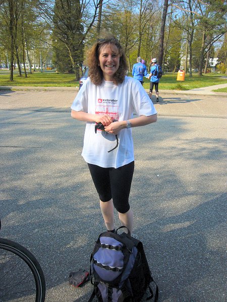 Annegret voller Vorfreude