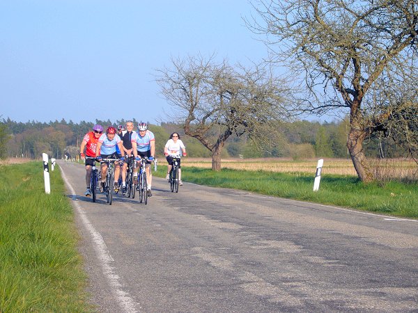 Auf dem Weg nach Büchelberg