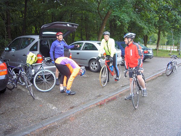 Das Wetter lässt die Teilnehmerzahl dahinschmelzen