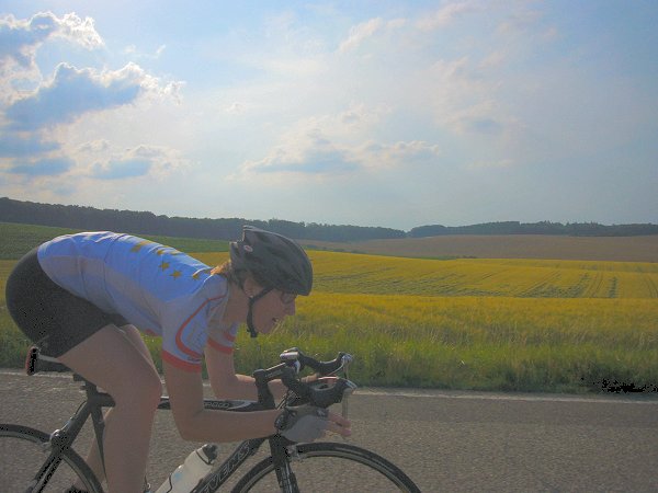 Verschnaufen nach dem Berg
