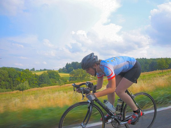 Nochmal Silvia, im Talschuss