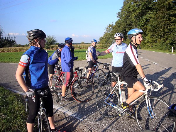 Pause bei Langensteinbach