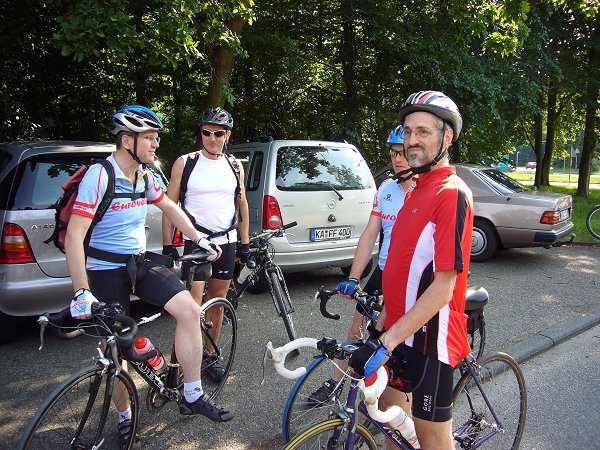 Joachim, Klaus B., Markus S., und Sepp