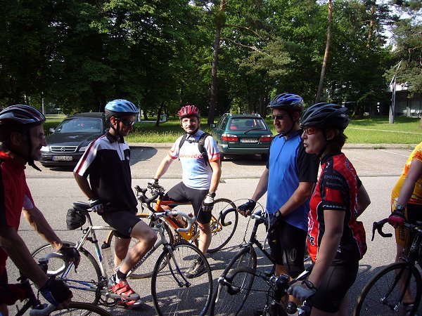 Sepp, Clemens, Carlo, Holger und Silvia
