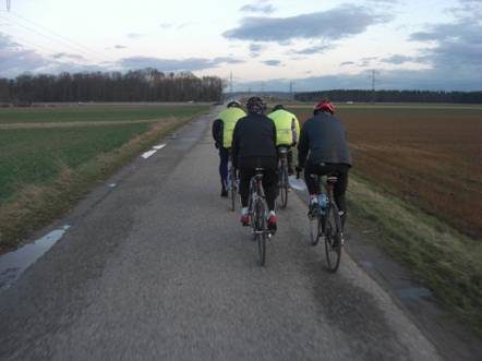 Auf dem Rückweg ...