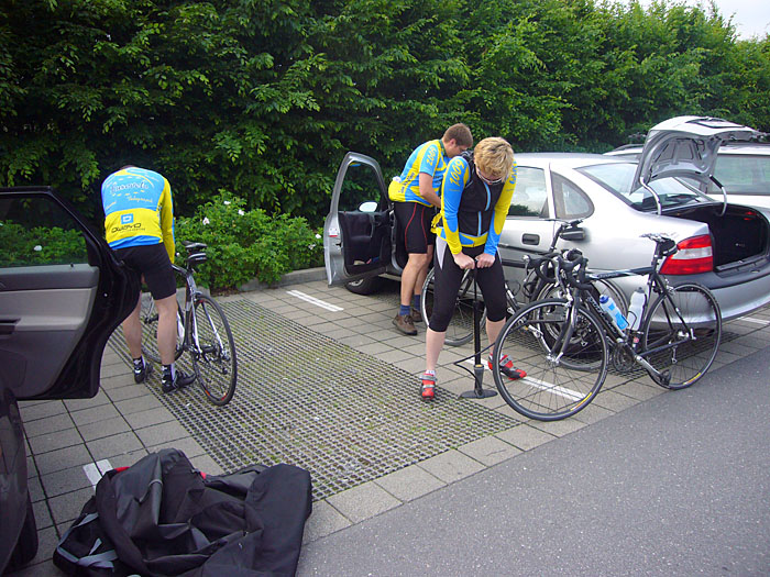 Startvorbereitungen: Luft, Wasser, Ölwechsel ;-)