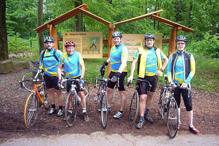 Geschafft, alle oben