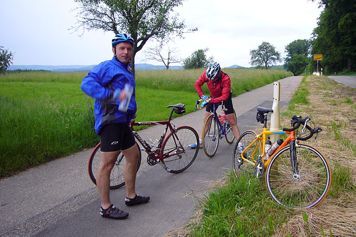 Warten auf die Nachzügler, die kamen aber nicht mehr :-(
