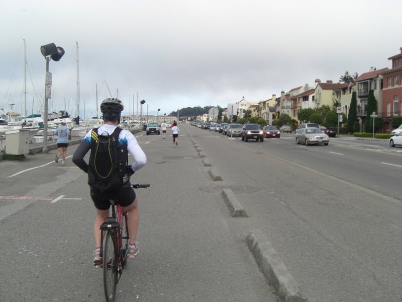 Rückfahrt durch Presidio