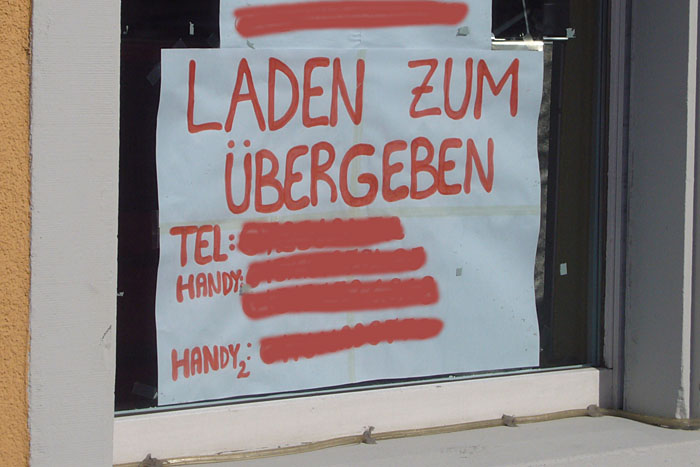 Falls es unterwegs jemandem schlecht wird ;-)