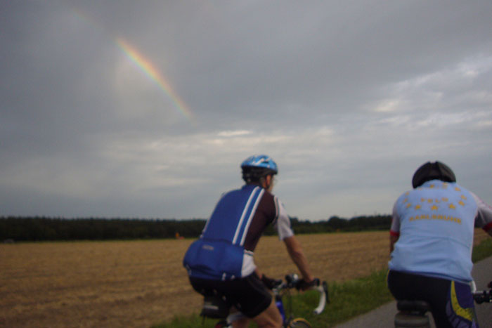 Regenbogen, zum Glück ohne Regen