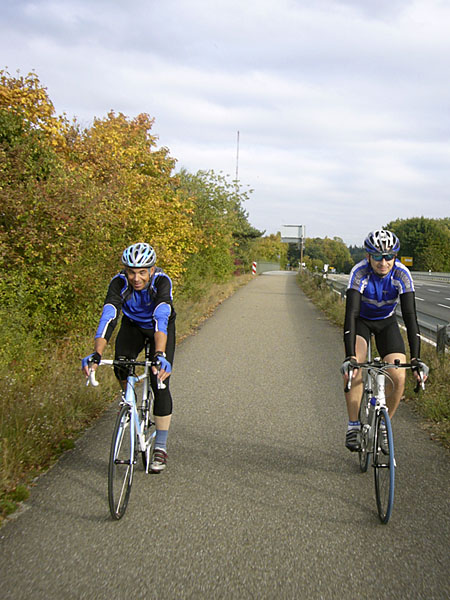 Freihand-Klaus und Pavel