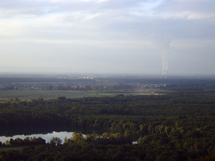 ... schauen in die Rheinebene
