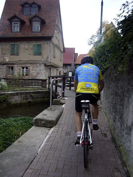 Fahrt durch Weingarten