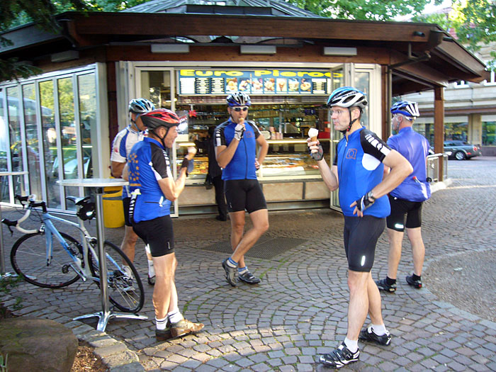 Unsere Stamm-Eisdiele in Ettlingen