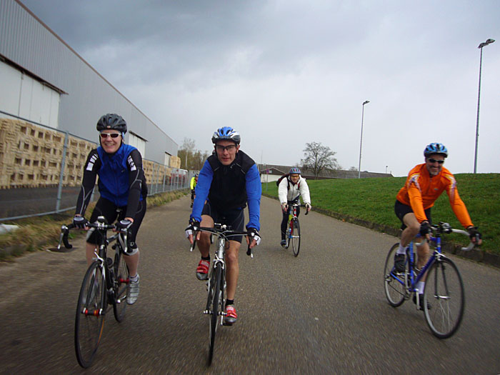 Auf zum Rhein, von oben wird es aber auch etwas feucht