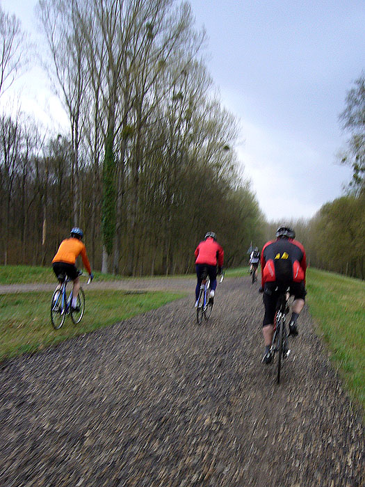 Dieses Teilstück ist für Rennräder weniger geeignet