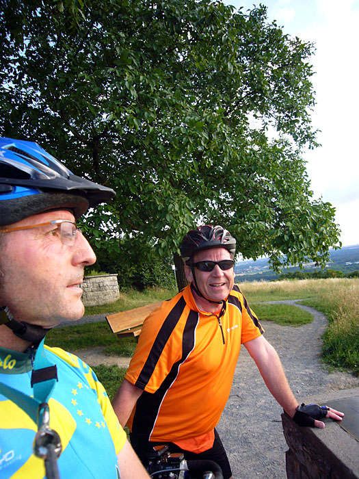 Carlo und Albert auf dem Michaelsberg