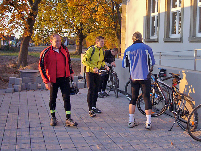 Ankunft beim neuen Lindenbräu