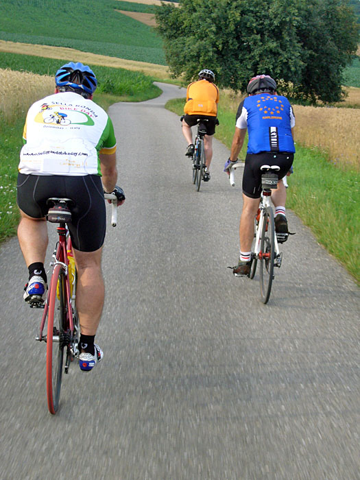 Bergab läufts prima ;-)