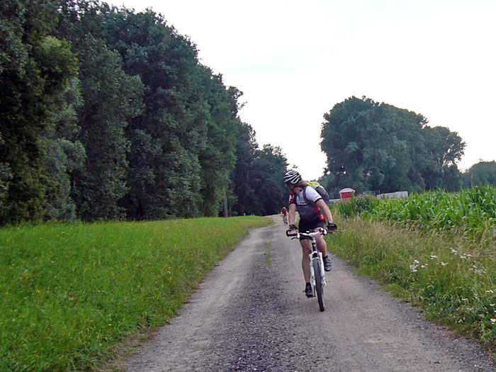 Hier haben die Mountainbikes ihre Vorteile ;-)