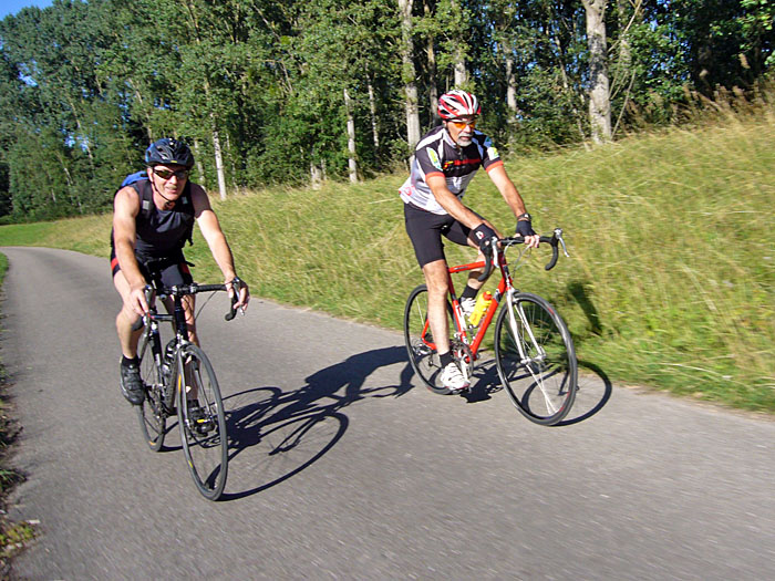 Der Weg führt uns ...