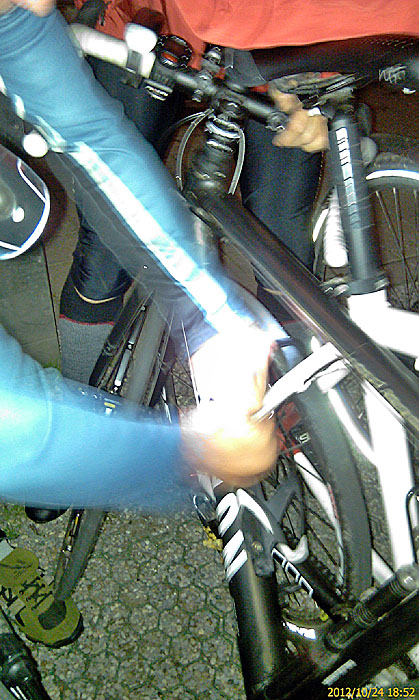 Das Schloss will nicht aufgehen ...