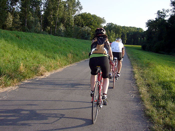 Rückweg auf der pfälzer Seite