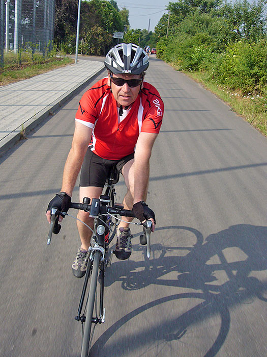 Albert ist locker drauf