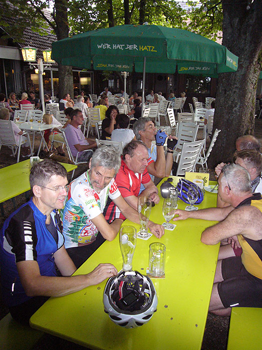 Biergarten in Malsch