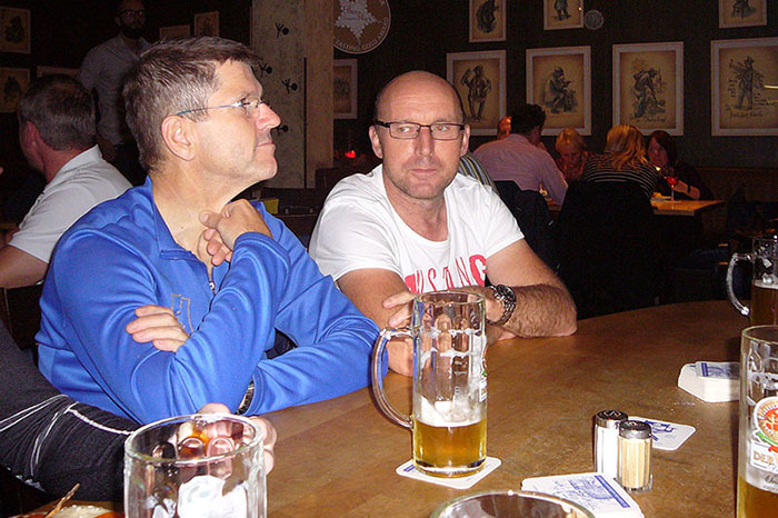 Reinhard kam auch noch dazu und ich war hinter der Kamera ;-)