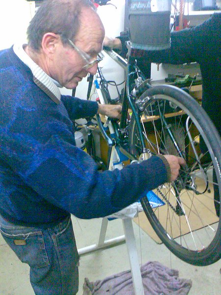 Letzte Einstellarbeiten