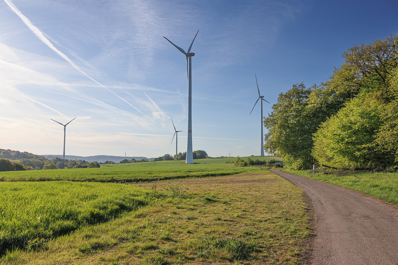 Die ersten Höhen werden überwunden