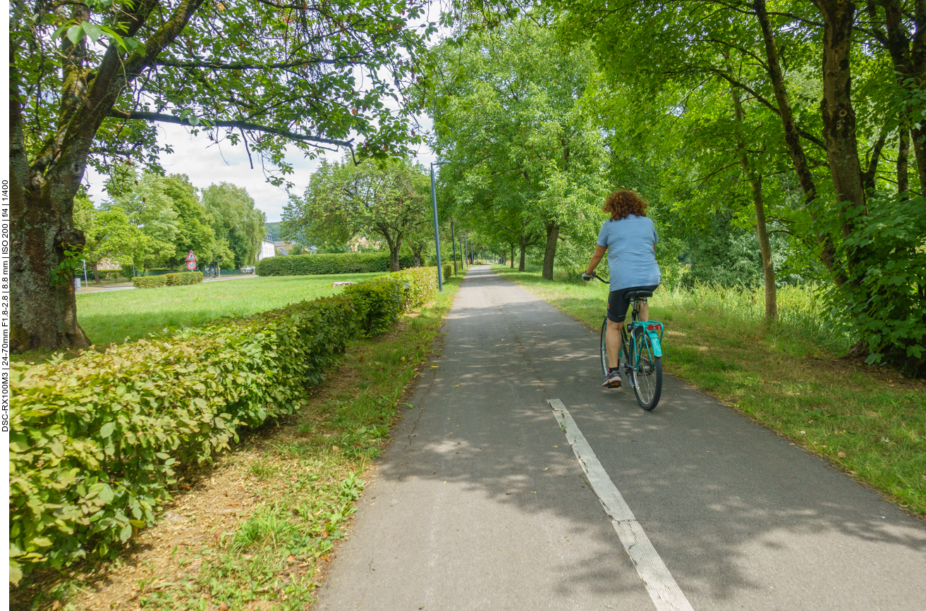 Schöner Radweg