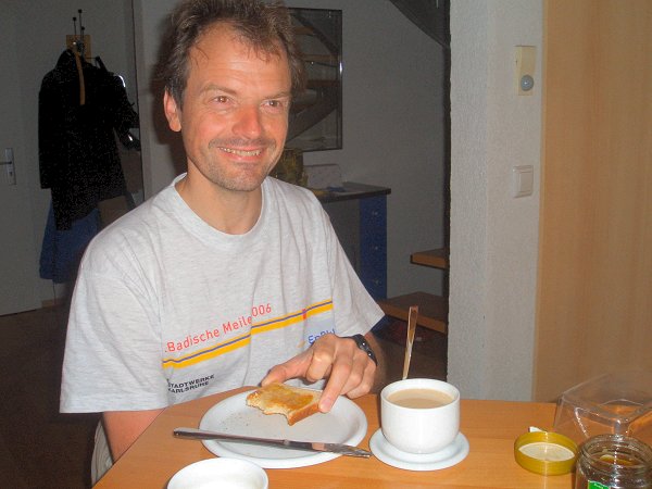 Doch die Laune wird schlagartig besser, dann gehen wir halt in die Sauna ;-)