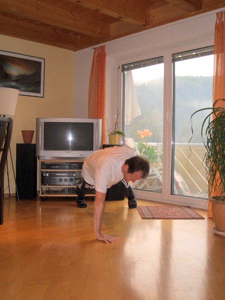 ... Markus macht schon den Sport f&uuml;r Fortgeschrittene ...