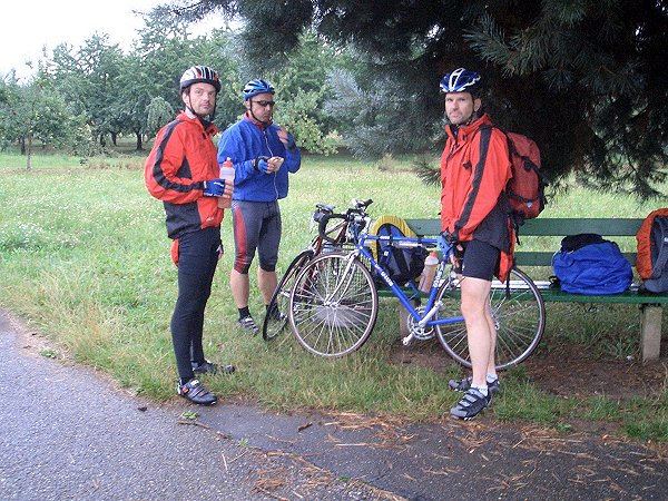 Wetterbedingt einziges Foto der R&uuml;ckfahrt ...