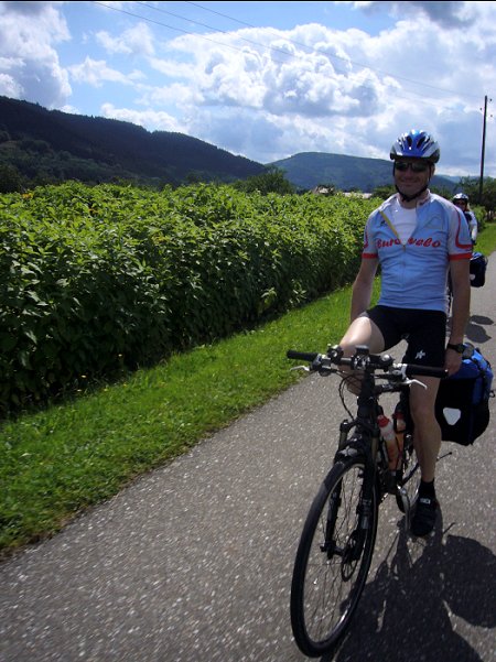 Teilweise hatten wir auch gutes Wetter