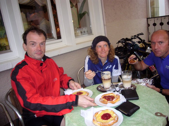 Hier sind wir vor dem Regen gefl&uuml;chtet