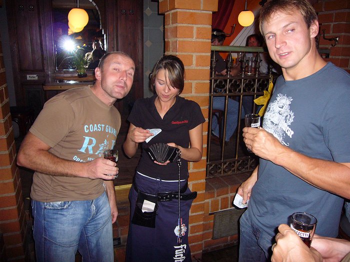 Reinhard, Bedienung Daniela und Christian