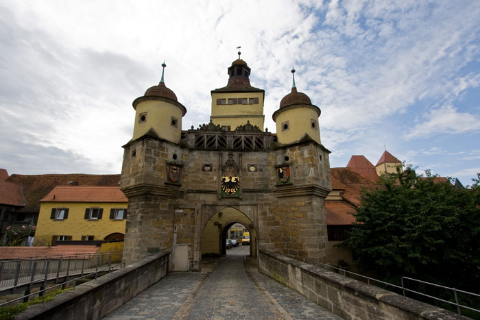 Der Torturm stammt aus dem 14. Jahrhundert