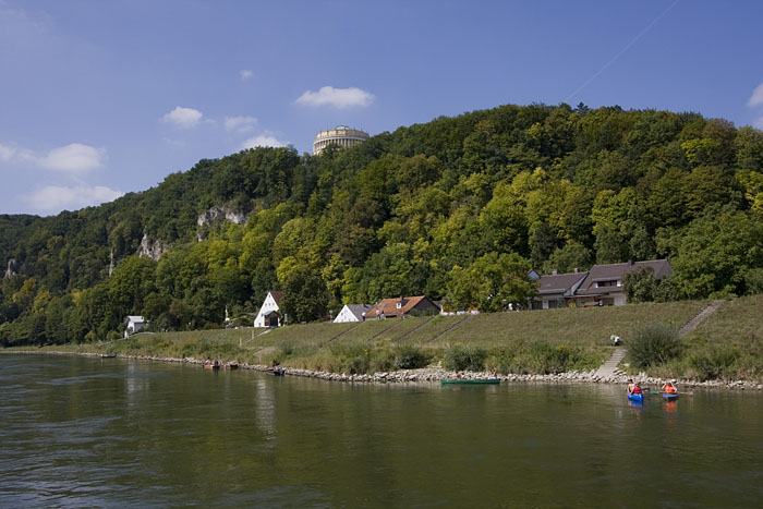 Die Donau bei Kelheim