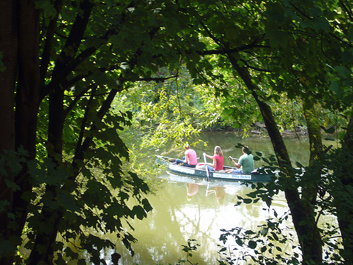 Die andere unmotorisierte Fortbewegungsm&ouml;glichkeit an/auf der Altm&uuml;hl