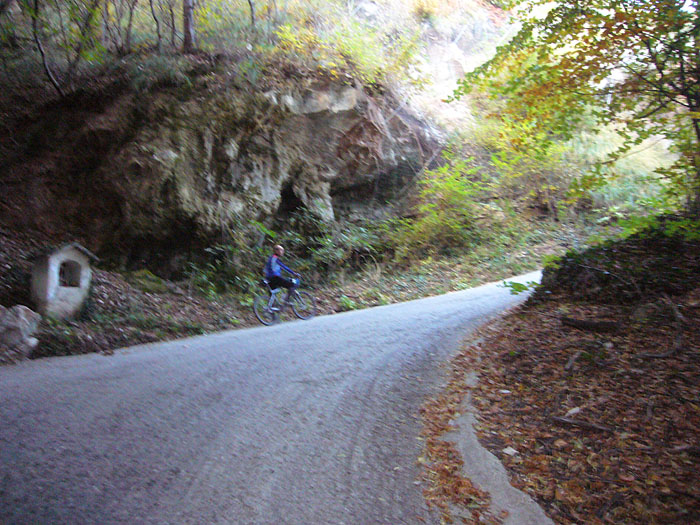 Dort zeigt das GPS mehr als 30 % an