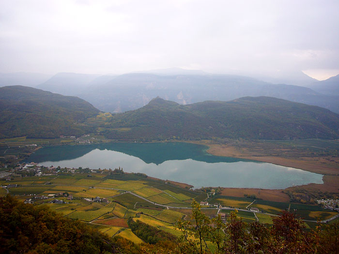 Blick auf den Kalterer See