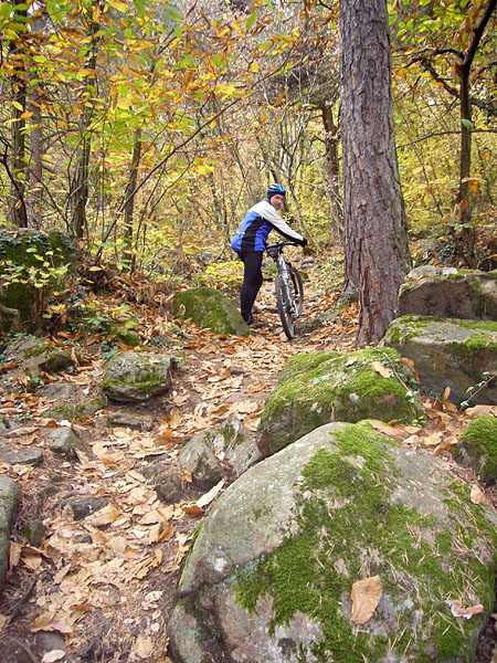 Nicht schauen, schieben ;-)