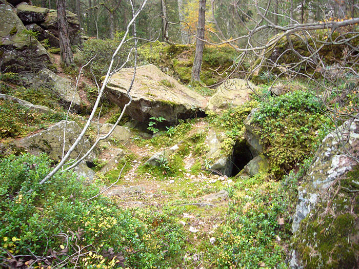 Die Eisl&ouml;cher, zur Zeit leider ohne Eis