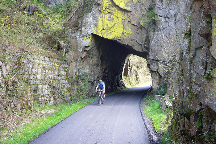 Auf dem "Tour de Murg" Radweg