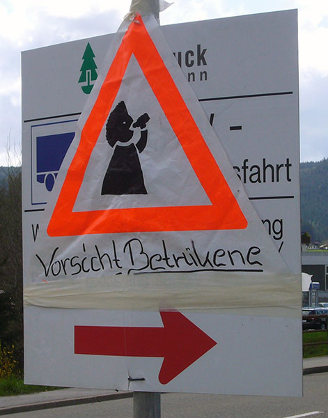 "Ortsschild" von Baiersbronn ;-)